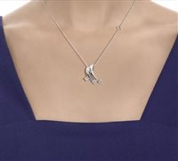 Collier Recarlo Femme Eternity in Or Diamante 0.25 Ct P02TY352/025-45 - P02TY352/025-45